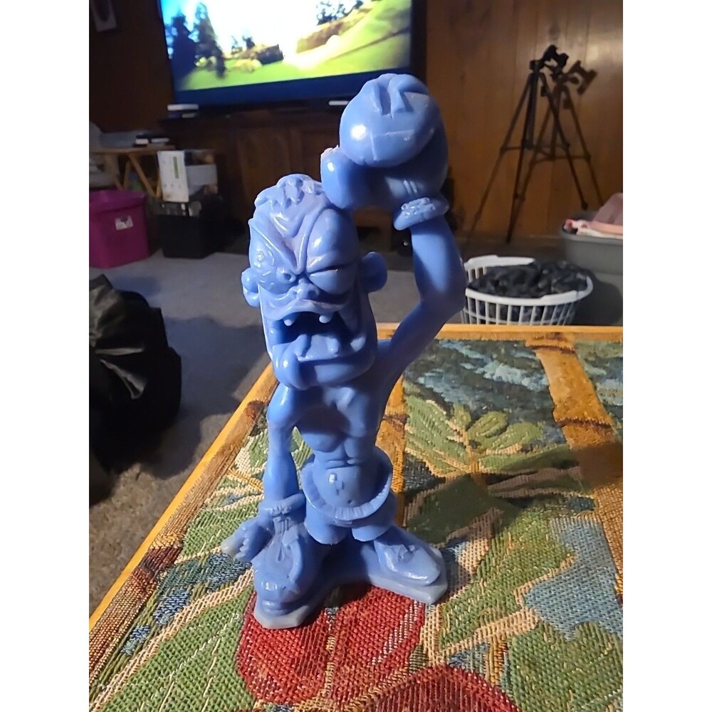 Vintage Blue Louis Marx Nutty Mads Rocko the Champ Figure 1963 Boxing